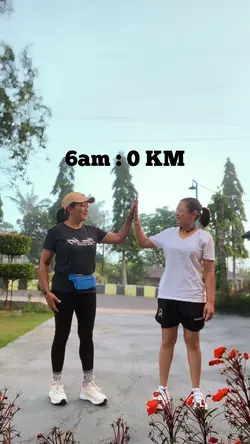 Before after running