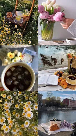 Spring collage