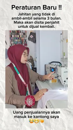 Peraturan Penjahit