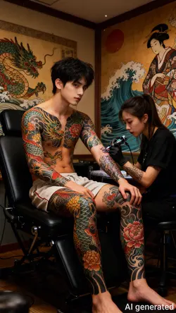 Ghép Tattoo AI