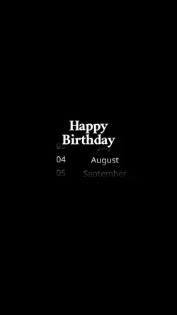 HBD 4  August 2025