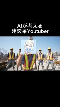 AIが考える建設系Youtuber #y