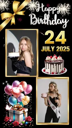 Birthday 24 July