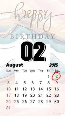 birthday 02 August