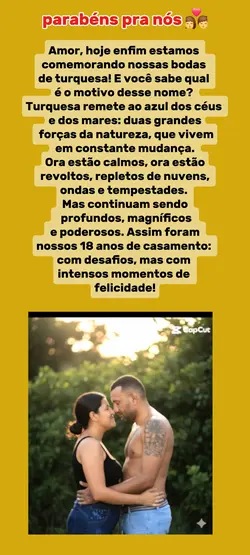 18 ano de casado