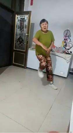 Grandma dances