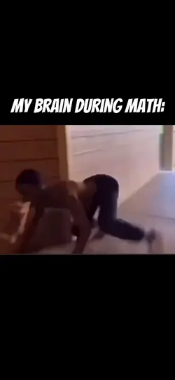 by brain during math