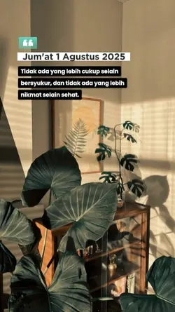 JUM'AT 1 AGUST 2025