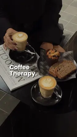 coffee therapy.
