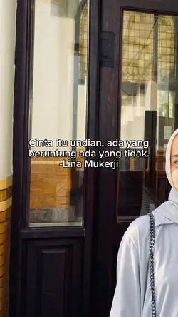 Cinta itu undian, ad