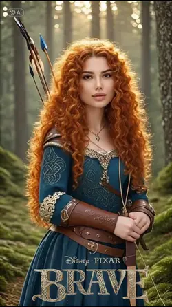 Merida from Brave Ai