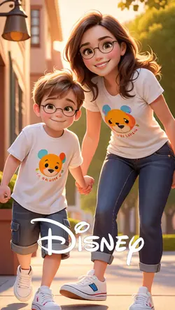 Mom and son 