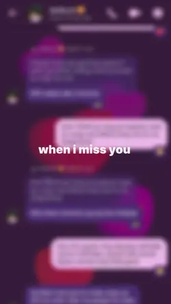 when i miss you