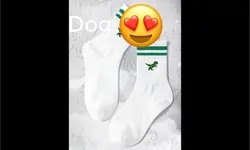Dog:MM SOCKS YUMMEH😋