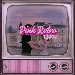 70s Pink Retro Style