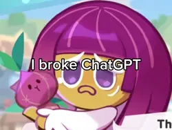 I broke it 😭 
