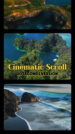 cinematic scroll