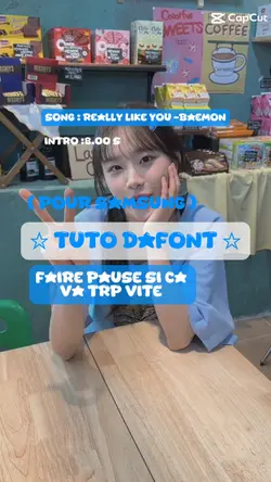 TUTO DAFONT