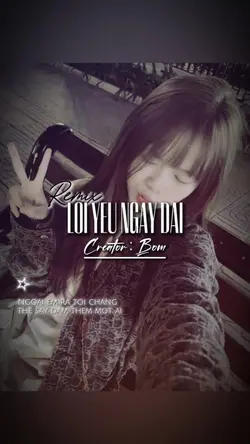 LỜI YÊU NGÂY DẠI