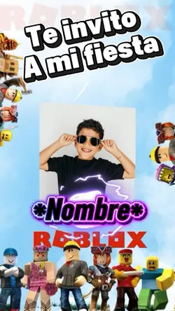 Invitación Roblox