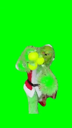 POSE WITH GRINCH