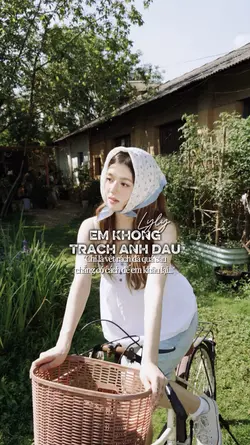Em không trách anh