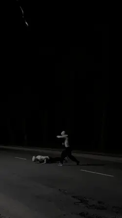 shadow boxing