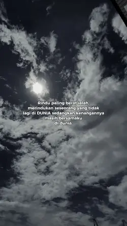 Rindu paling berat