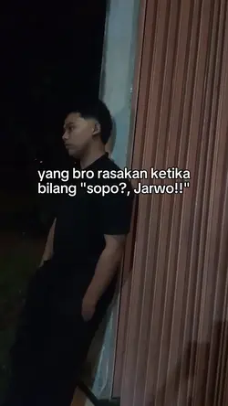yang bro rasakan