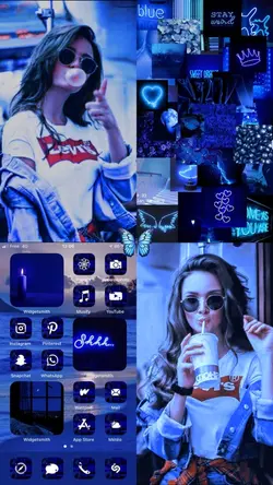 Blue aesthetic