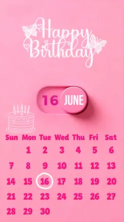 BDAY 16 JUNE