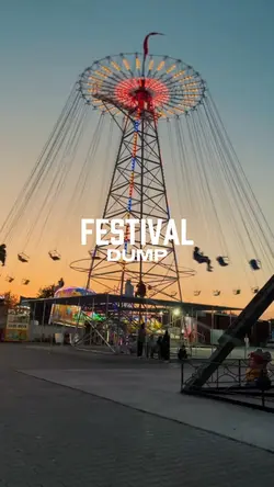 Festival dump