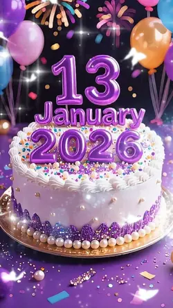 Birthday 13 Jan 2026