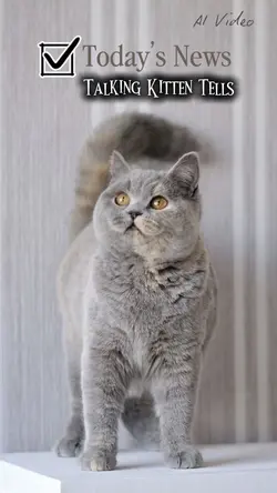 Talking Kitten Tells