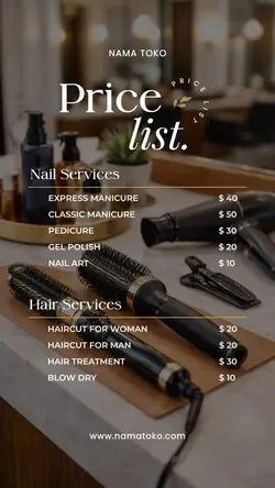 pricelist 