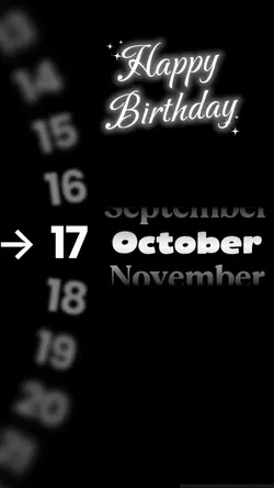 HBD 17 OCTOBER