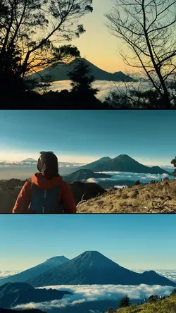 gunung prau slowmo