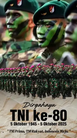 DIRGAHAYU TNI KE-80