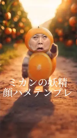 ミカンの妖精顔ハメテンプレ