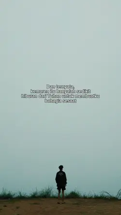 bahagia sesaat
