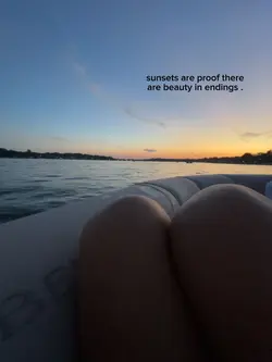 sunsets.