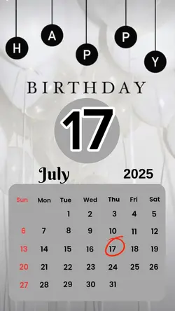 birthday 17 July