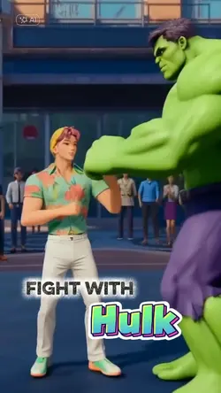 Hulk fight