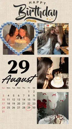 BIRTHDAY 29 AUGUST