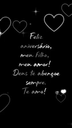 Aniversário, filho!