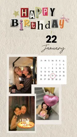 Hbd 22 january