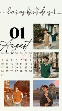BIRTHDAY 1 AUGUST