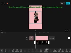 Transparent avatar!