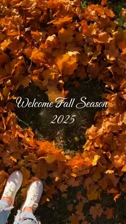 welcome fall season