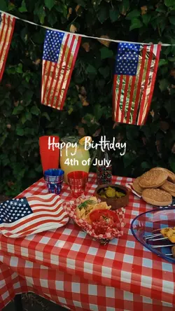4th of July Birthday